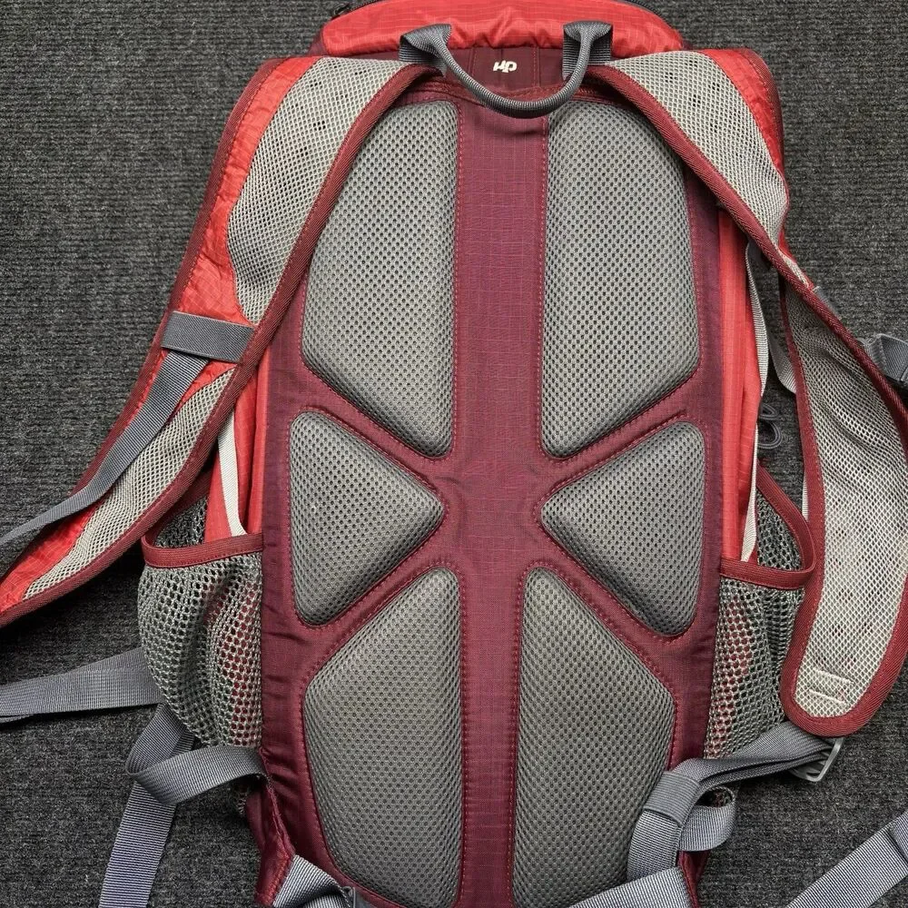 LL Bean Escape 20 Daypack Backpack Hiking Rucksack Red Maroon Outdoor Bag